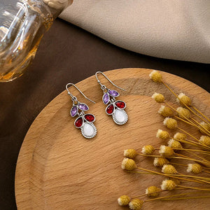 Drop Style Mixed Stone Earring