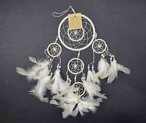 Dream Catcher White 4 Circles