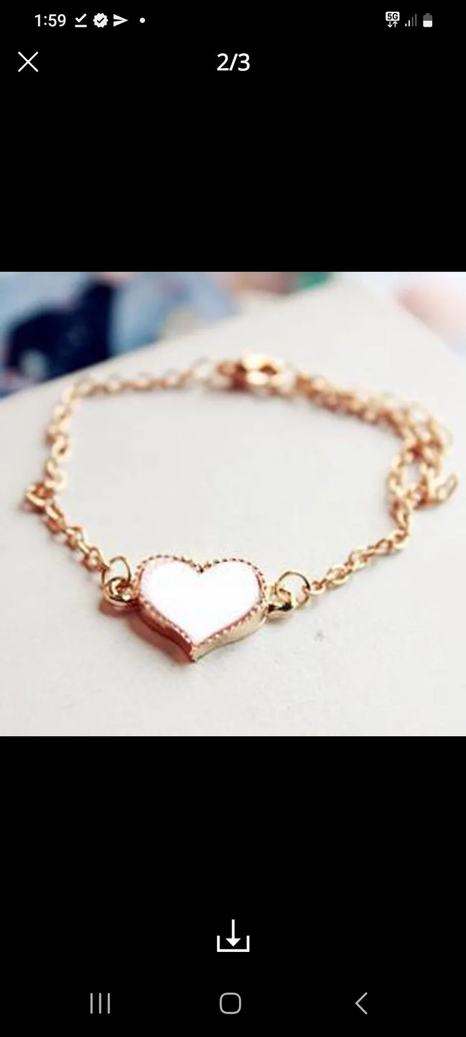 Heart Shape Bracelet