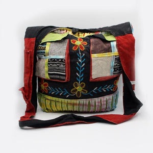 Multi Pocket Razor Cut Hippy Bag