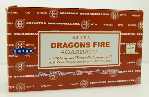 Satya Incense Sticks Dragons Fire