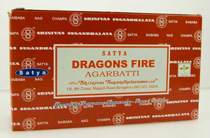 Satya Incense Sticks Dragons Fire