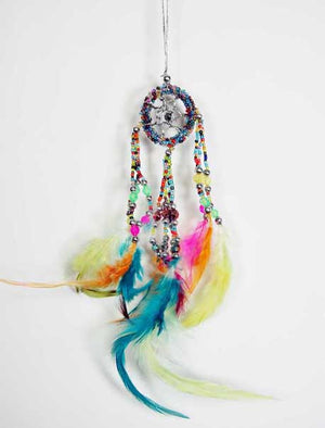 Dream Catcher Beaded Rainbow 3.5cm