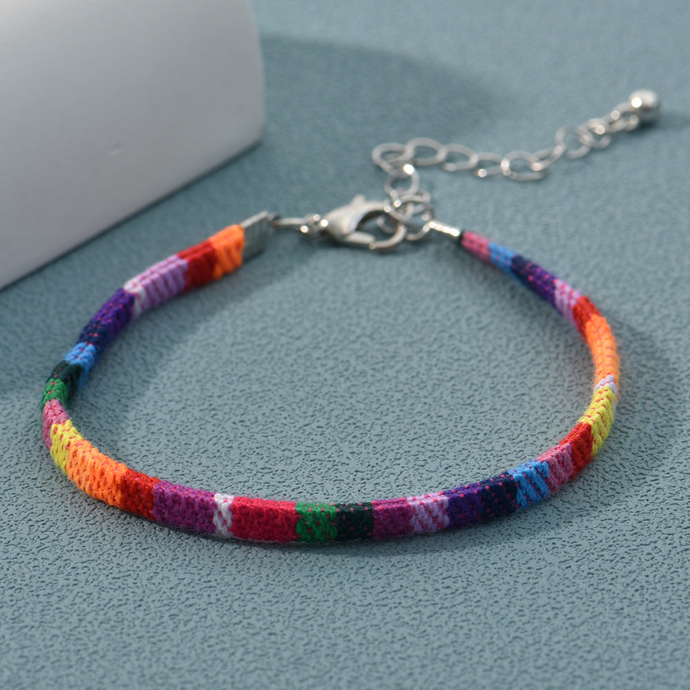 Friendship Multicolour Cloth Bracelet