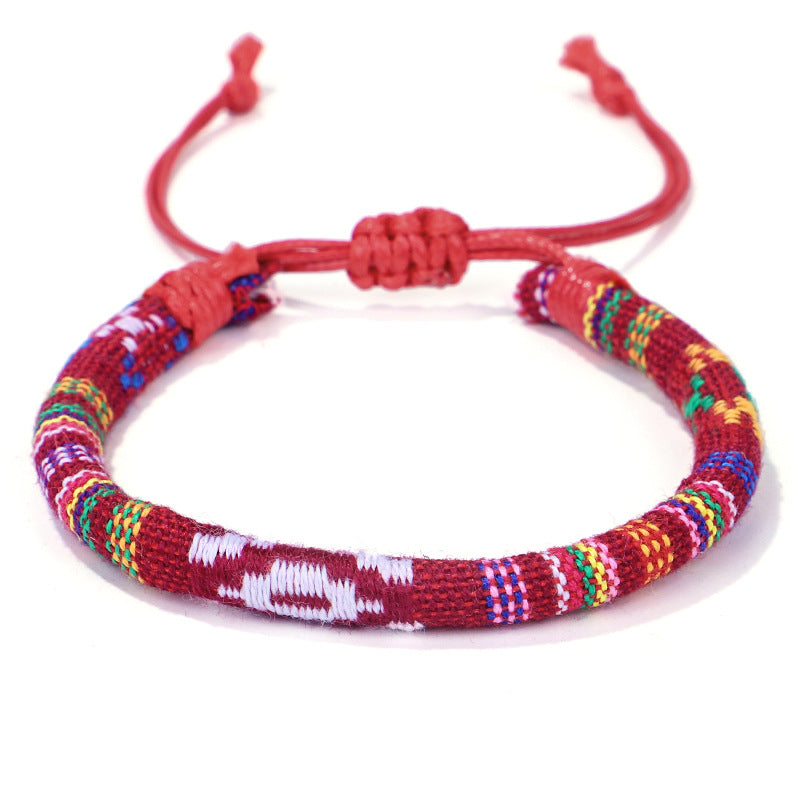 Friendship/Festival Bracelet Multicolour Cloth