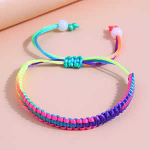 Multicolour Friendship Braid Bracelet